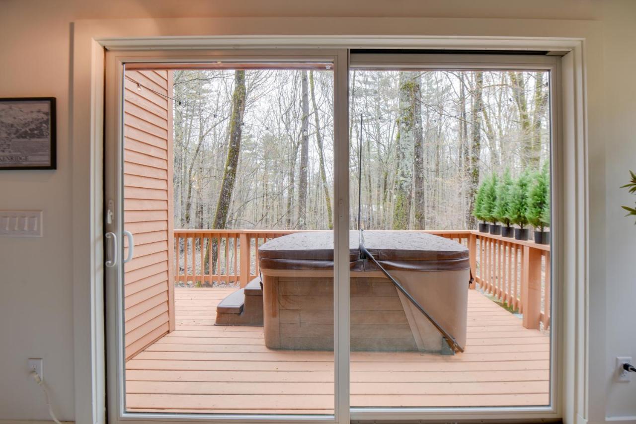 North Conway Townhome With Private Hot Tub And Deck! Exterior photo